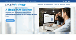 Desktop Screenshot of peoplestrategy.com